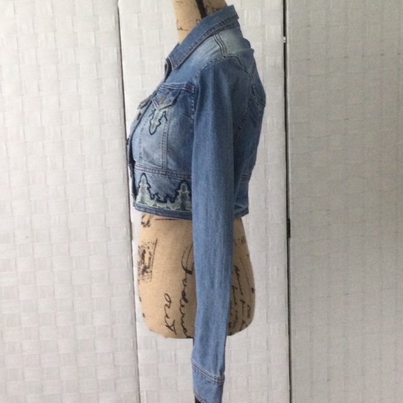 Girls Richcow Jean Company Jacket size XL very nice style #314 - Picture 2 of 10